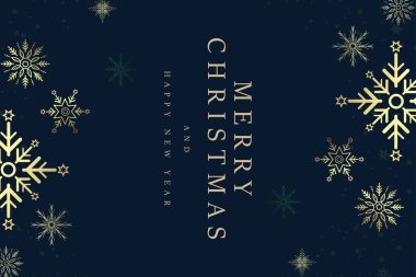 Lüks kar taneleri, küçük kar taneleriyle Noel ve Yeni Yıl için çerçeve oluşturuyor.