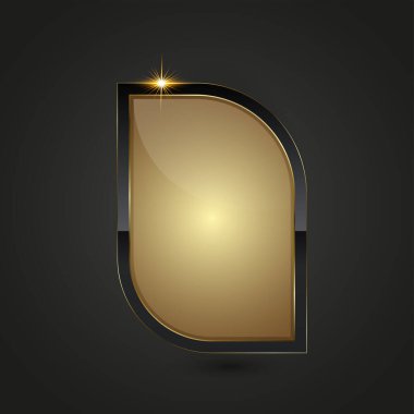 Pürüzsüz, modern bir amblem kıvrımlı altın kalkanımsı bir şekil, parlak bir kaplama, koyu siyah bir sınırla özetlenmiş. Sol üst köşede küçük bir yıldız patlaması zarafet katar..