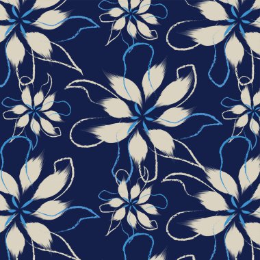 Geleneksel desenli çiçek desenleri soyut çiçek desenleri, arka plan, duvar kağıtları, vektör içinde çiçek açan resimler.