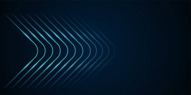 Katmanlı ok tasarımı bir hareket, ilerleme ve geleceksel yön hissi yaratır. vektör illüstrasyonu