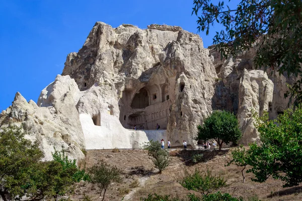 Goreme Türkei Oktober 2020 Dies Sind Die Überreste Einer Höhlenkirche — Stockfoto