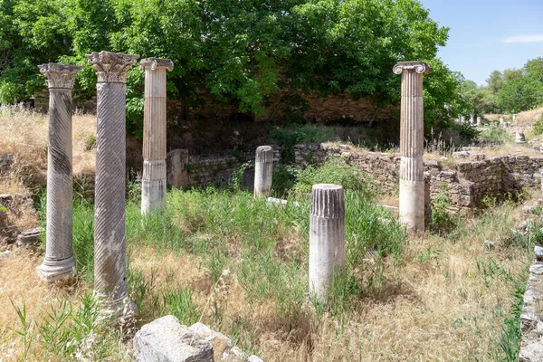 Geyre Turkey Μαΐου 2021 Αυτά Είναι Ερείπια Της Αρχαίας Ελληνικής — Φωτογραφία Αρχείου