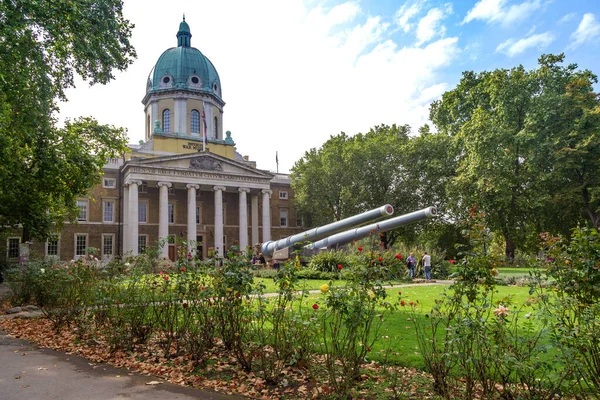 London Grossbritannien September 2014 Hier Entsteht Das Kaiserliche Kriegsmuseum Mit — Stockfoto