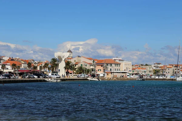 Vodice Croatia Seseptember 2016 View Central Part Seaside Resort Town — 图库照片