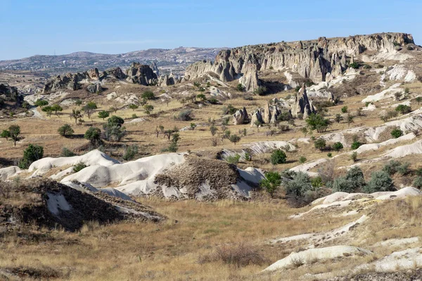 Landscape Area Cappadocia Composed Tuff Rocks Volcanic Origin — Stock Photo, Image