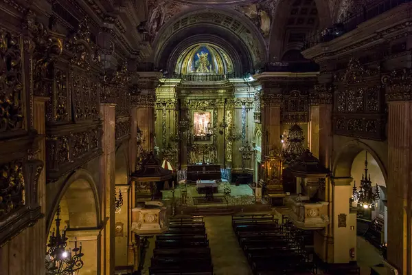 Barcelona Spain May 2017 Internal Basilica Merce — 스톡 사진