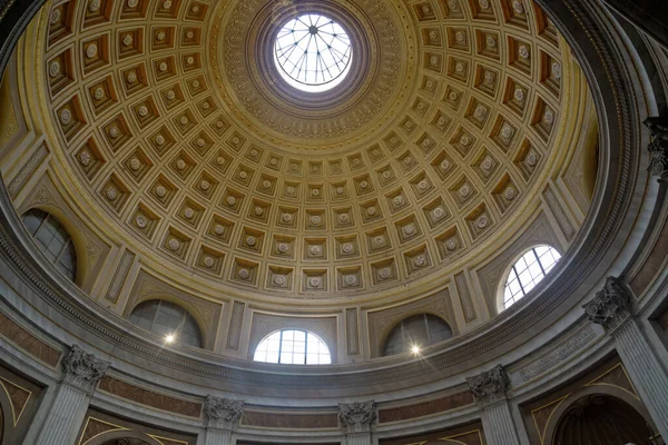 Rome Vatican Marth 2023 Вигляд Купола Ротундського Залу Ватиканських Музеях — стокове фото