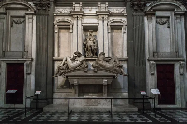 Blorence Italien September 2018 Detta Gravstenen Julian Medici Medici Kapellet — Stockfoto