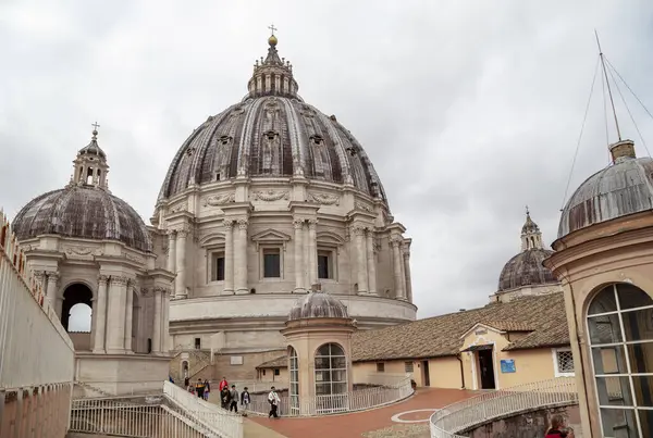 Rome Vati Kan Marth 2023 Aziz Peter Bazilikası Nın Tavan — Stok fotoğraf