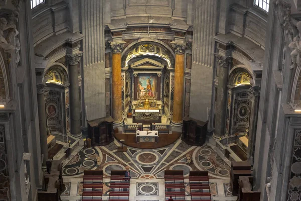 Roma Vaticano Marzo 2023 Questo Transetto Sinistro Della Basilica San — Foto Stock