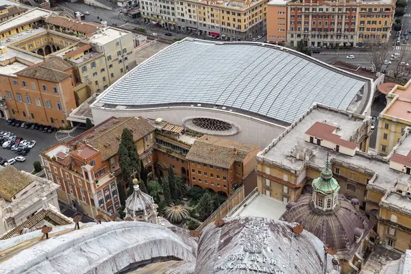 Rome Vatican Marth 2023 Aziz Peter Bazilikası Nın Yüksekliğinden Papa — Stok fotoğraf