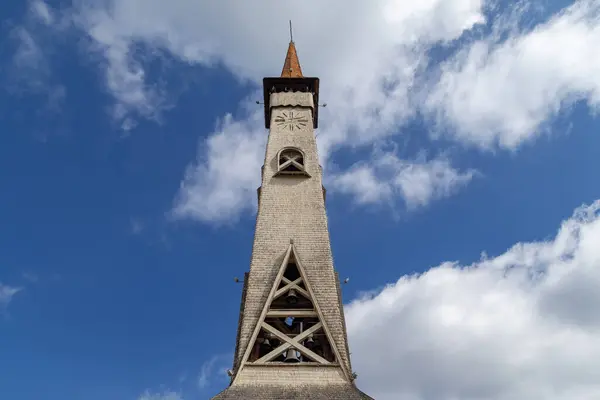 Dorna Arni Romania May 2023 Fragment Bell Tower Modern Orthodox — Stock Photo, Image