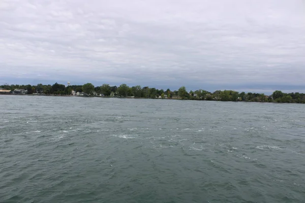 Vista Lago Erie Dal Fiume Niagra Buffalo — Foto Stock