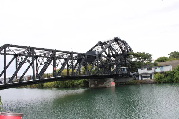 Паромный Мост Буффало — стоковое фото