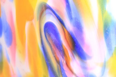 Farklı Şekil ve Çizgilere sahip Çoklu Renkli Soyut Arkaplan. 