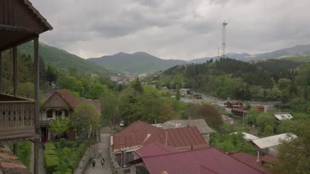 Дилижан Армения Мая 2023 Года Красивый Вид Город Дилижан Армении — стоковое видео