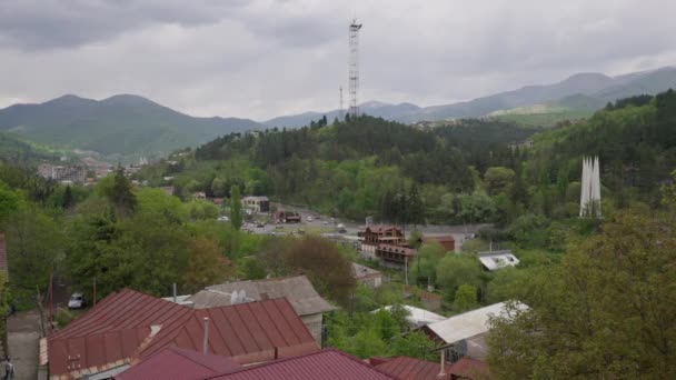 Dilijan Αρμενία Μαΐου 2023 Όμορφη Θέα Της Πόλης Dilijan Στην — Αρχείο Βίντεο