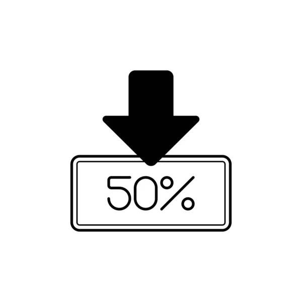 Discount Icon Limited Time Dont Miss Vector Illustration — Wektor stockowy