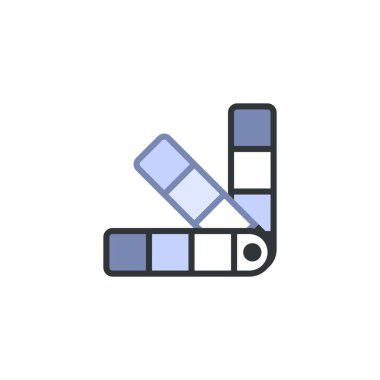 Bu simge renkleri ve renk paletlerini tasarım veya ürün geliştirme sürecinde kullanmak için uygundur.