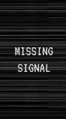 Uyarı metni kayıp, cep telefonları, web siteleri vs. için uygun. Yüksek kalite 4k görüntü