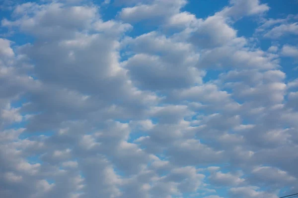 Фон Текстура Белые Облака Голубом Небе — стоковое фото