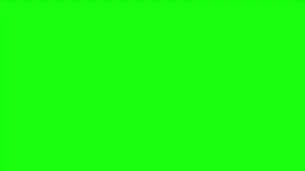 Malaysia Scribble Animation Green Screen Background Looping Seamless Animation Set — Stock Video