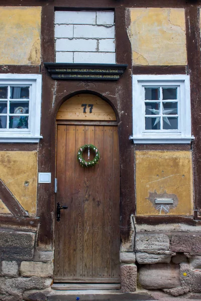 Vieille Maison Bad Sooden Allendorf Dans Vallée Werra Allemagne Hesse — Photo