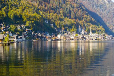 Hallstatt in Austria - view from lake