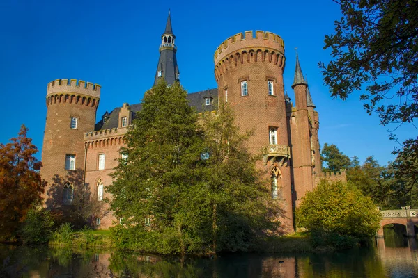 Water Castle Moyland Бербург Хау Німеччина — стокове фото