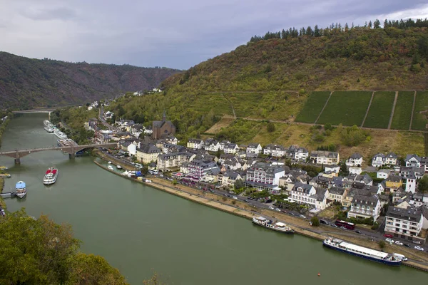 Cochem Germany Beautiful Historical Town Romantic Moselle River — Stock Photo, Image