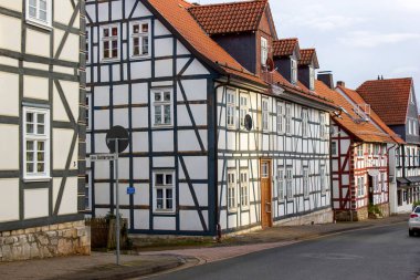 Korbach 'ın eski bir kasabası - resmi olarak Korbach, Almanya' nın Hanseatic kenti.