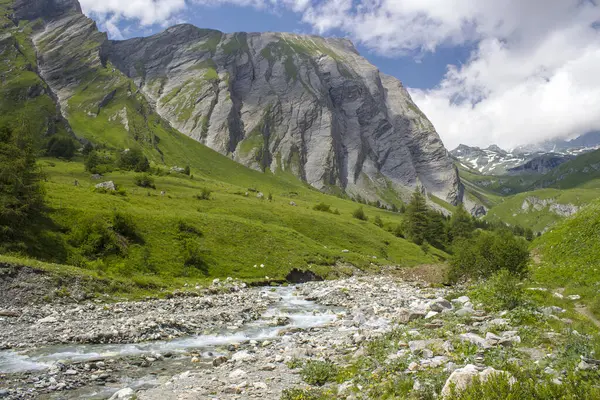 stock image Landscape in Austrian Alps - High mountains of higt Tauern around Grossglockner. Austria.
