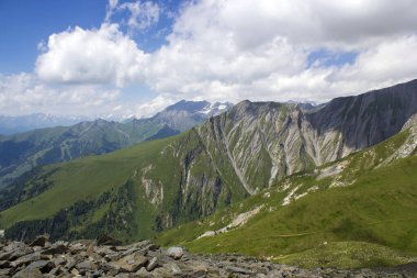 Hohe Tauern 'in yüksek dağları Grossglockner' ın etrafında. Avusturya Alpleri, Avusturya.