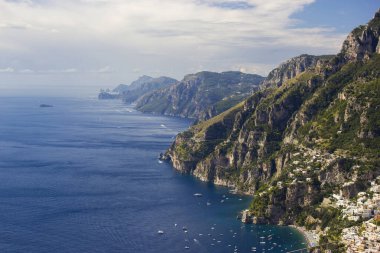 Amalfi Sahili ve Positano - Campania, İtalya