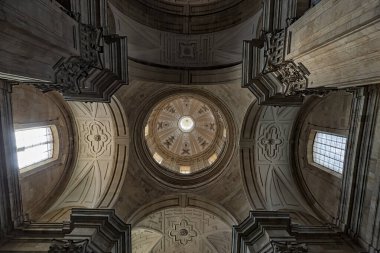 Agustinas Recoletas Manastırı Kilisesi. Günahsız gebeliğin Katolik kilisesine inanılmaz bir bakış açısı. Salamanca, İspanya