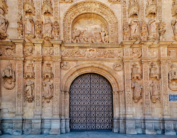 Fasaden Klostret San Esteban Dominikanska Klostret Ligger Plaza Del Concilio — Stockfoto