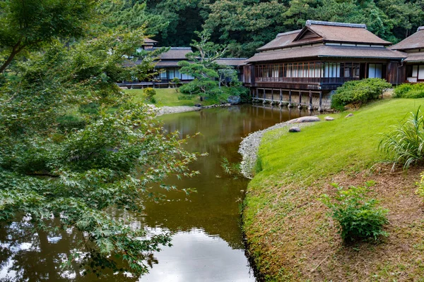 Historical Sankeien Garden Yokohama Japan Traditional Japanese Style — Foto Stock