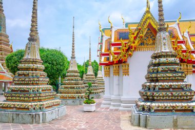 Tapınağı yatan Buda, Wat Pho, Bangkok, Tayland