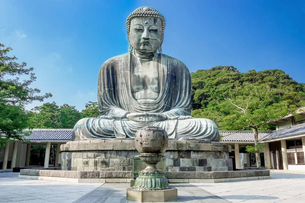 Daibutsu Grande Buda Templo Kotokuin Kamakura — Fotografia de Stock