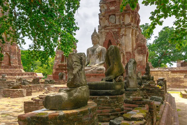 Ayutthaya Történelmi Park Phra Nakhon Ayutthaya Ayutthaya Thaiföld — Stock Fotó