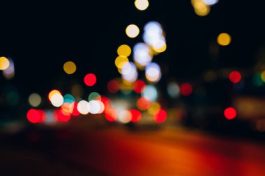 Bokeh trafik ışığı arkaplanı