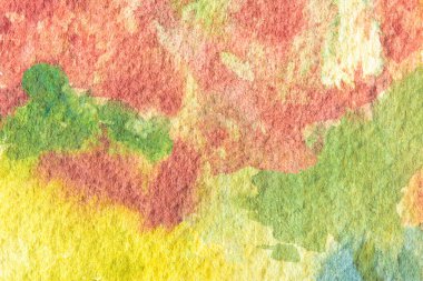 Soyut suluboya makro doku arka planı. El boyası suluboya arka plan