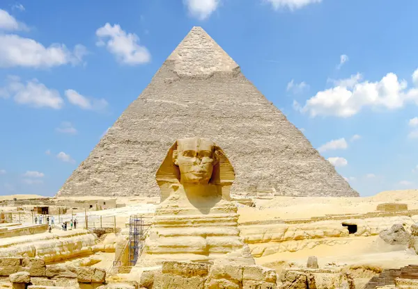 Grand Sphinx Gizeh Égypte — Photo