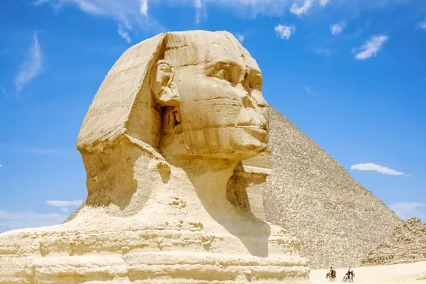 Gran Esfinge Giza Egipto — Foto de Stock