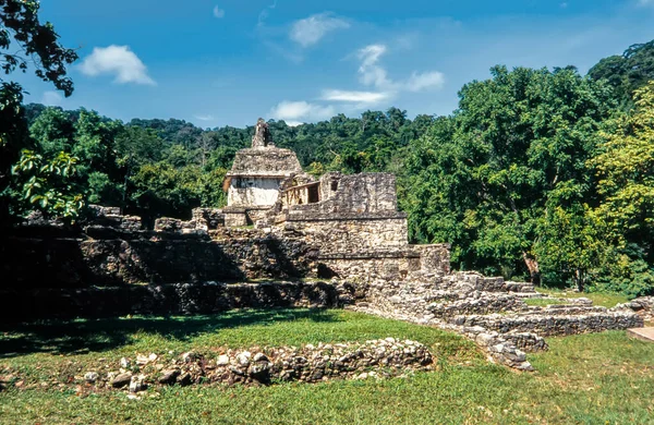 Mayan Ruins Palenque Chiapas Mexico Unesco World Heritage — Stock Photo, Image