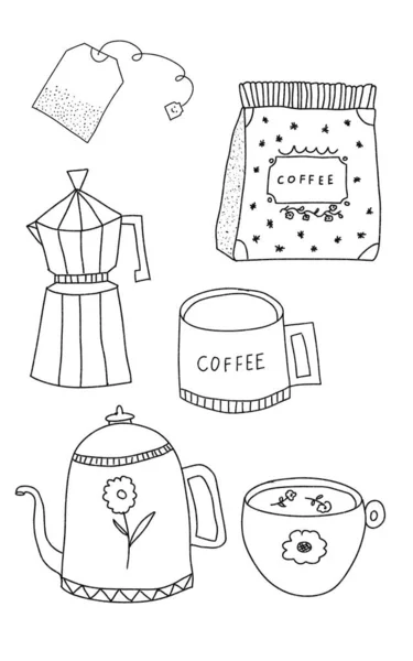 Kahve ve çay yapmak için araç gereç