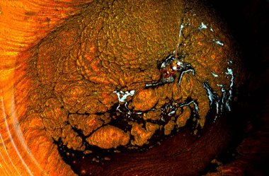 Işık efekti ve bulanık efektli desenli arkaplan