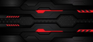 Soyut metal karbon dokusu modern ve kenar çizgileri çelik örgüde siyah. Tasarım fütüristik teknoloji geçmişi. vektör illüstrasyonu