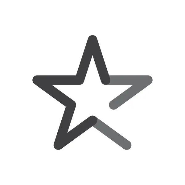 Star Logo Vector Template Icon Illustration Design — Stock Vector