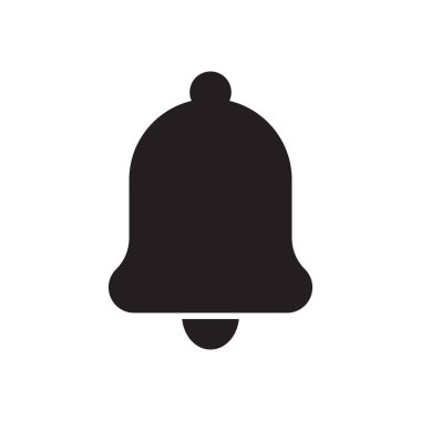 Noel çan simgesi şablonu vektör çizimi tasarımı